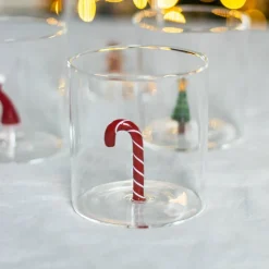 Tumblerglas 4 st, jultema