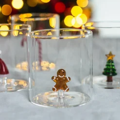 Tumblerglas 4 st, jultema