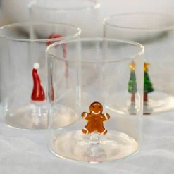 Tumblerglas 4 st, jultema