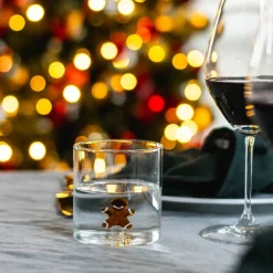 Tumblerglas 4 st, jultema