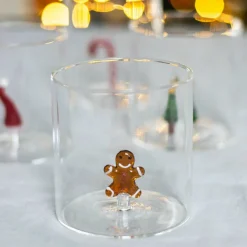 Tumblerglas 4 st, jultema