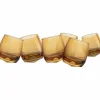 Tumbler med rundad botten 6-pack, amber