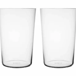 Tunt Ölglas 30 cl, 2 st kristallglas