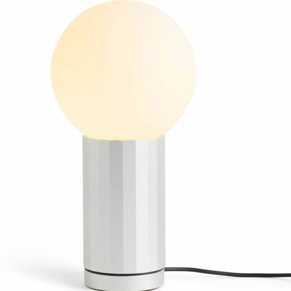 Turn On bordslampa, aluminium