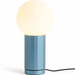 Turn On bordslampa, aluminium