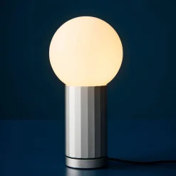 Turn On bordslampa, blå