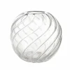 Twist Ball Vas 20 cm, forest green