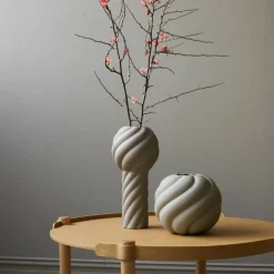 Twist Pillar vas 34 cm, sand