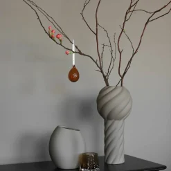 Twist Pillar vas 34 cm, sand