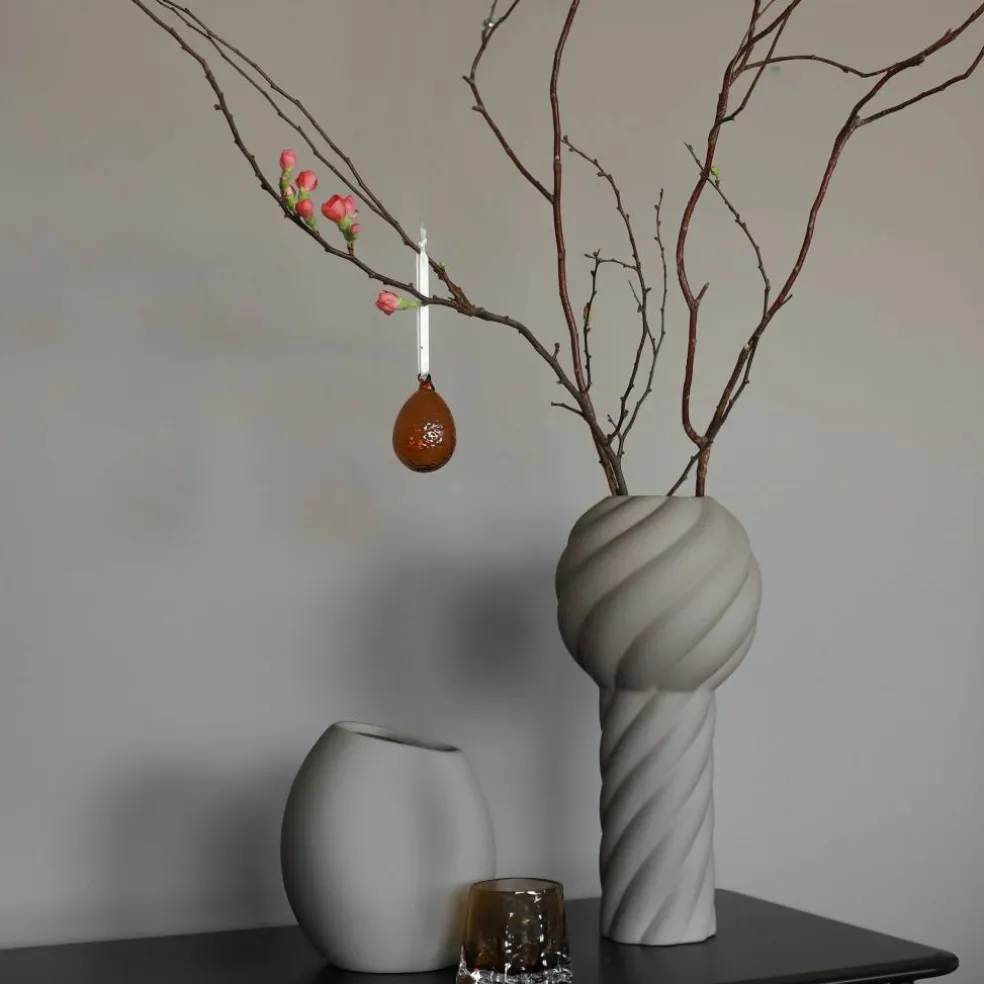 Twist Pillar vas 34 cm, sand