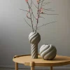 Twist Pillar vas 34 cm, svart
