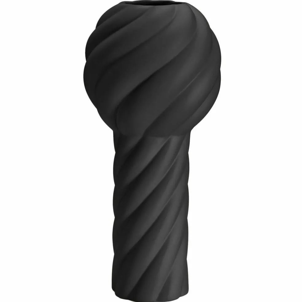 Twist Pillar vas 34 cm, svart