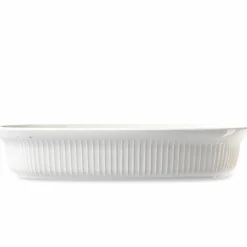 Ugnsfast form 39 x 29,5 cm, vit