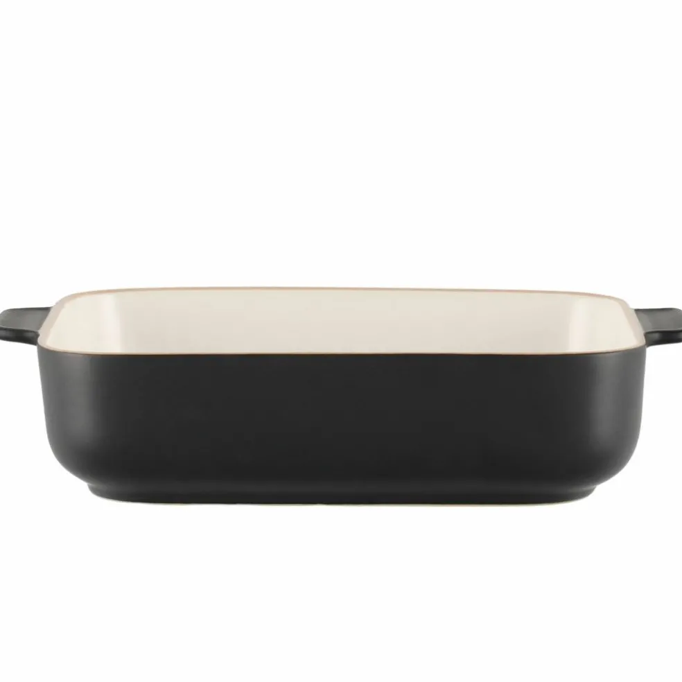 Ugnsform keramisk svart 1,7 liter