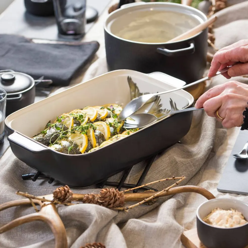 Ugnsform med lock 39X23 cm