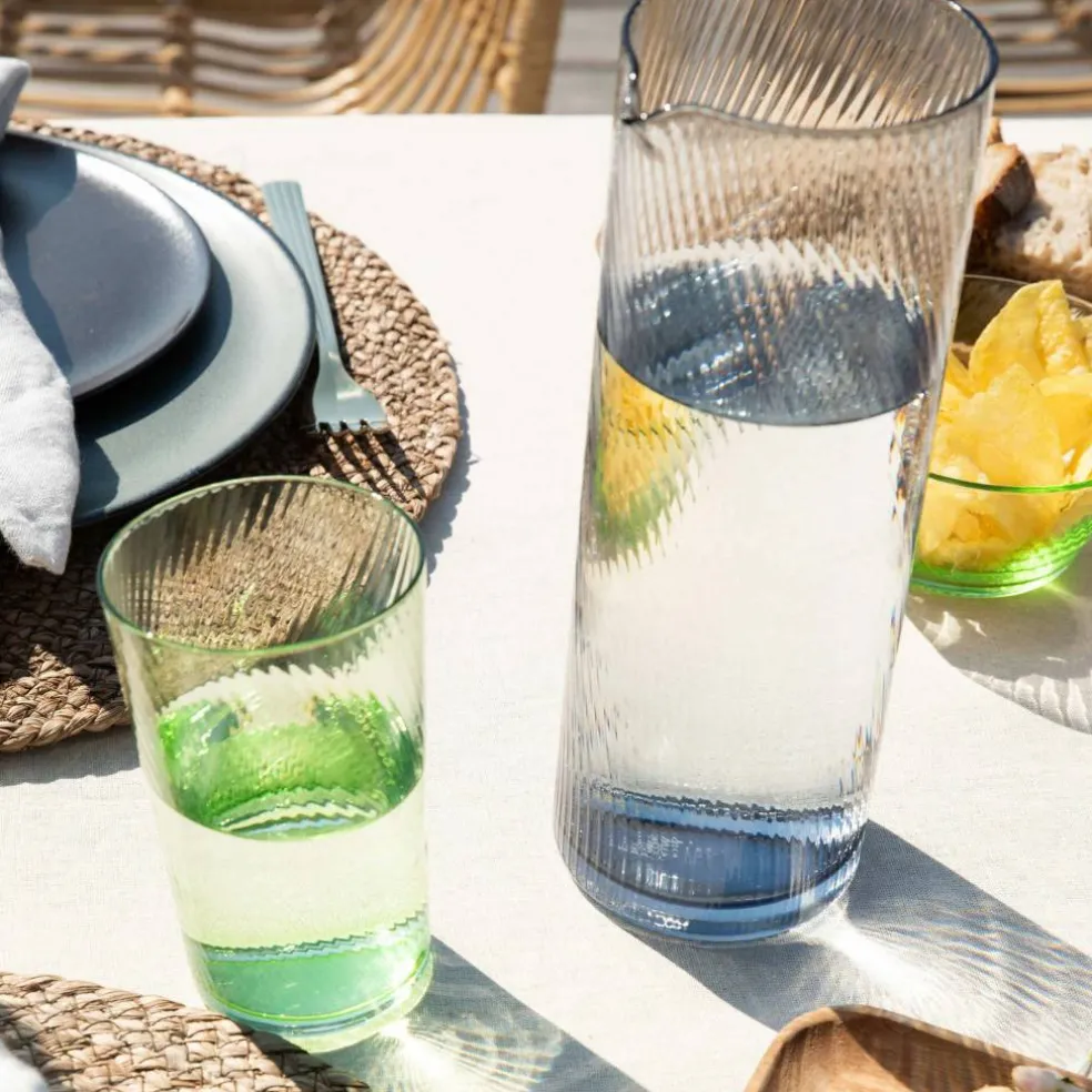 Unique Swirl highballglas 45 cl, grön