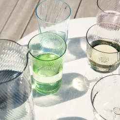 Unique Swirl highballglas 45 cl, grön