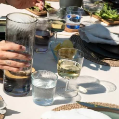 Unique Swirl highballglas 45 cl, rosa