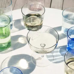 Unique Swirl vattenglas 30 cl, grå