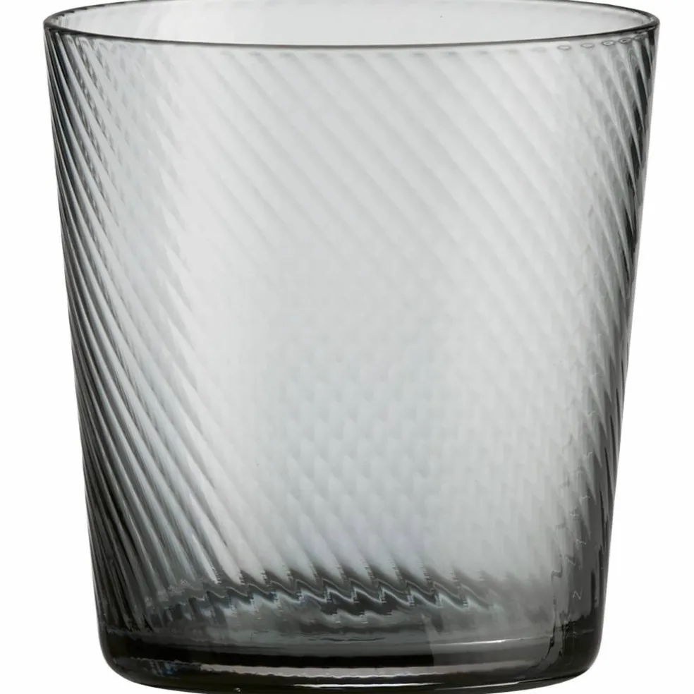 Unique Swirl vattenglas 30 cl, grå