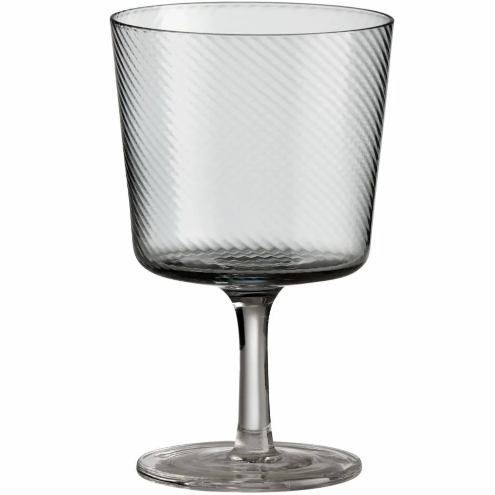 Unique Swirl vinglas 35 cl, grå