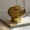 Urc portabel bordslampa 19 cm, amber