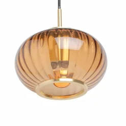 Urc taklampa 19 cm, amber