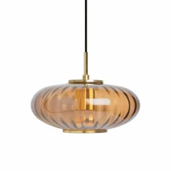 Urc taklampa 26 cm, amber