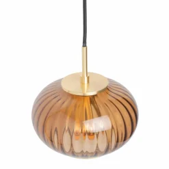 Urc taklampa 26 cm, amber