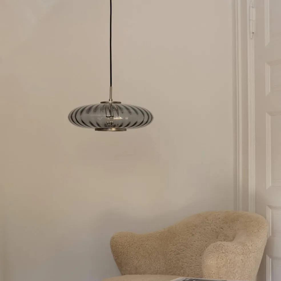 Urc taklampa 36 cm, smoke