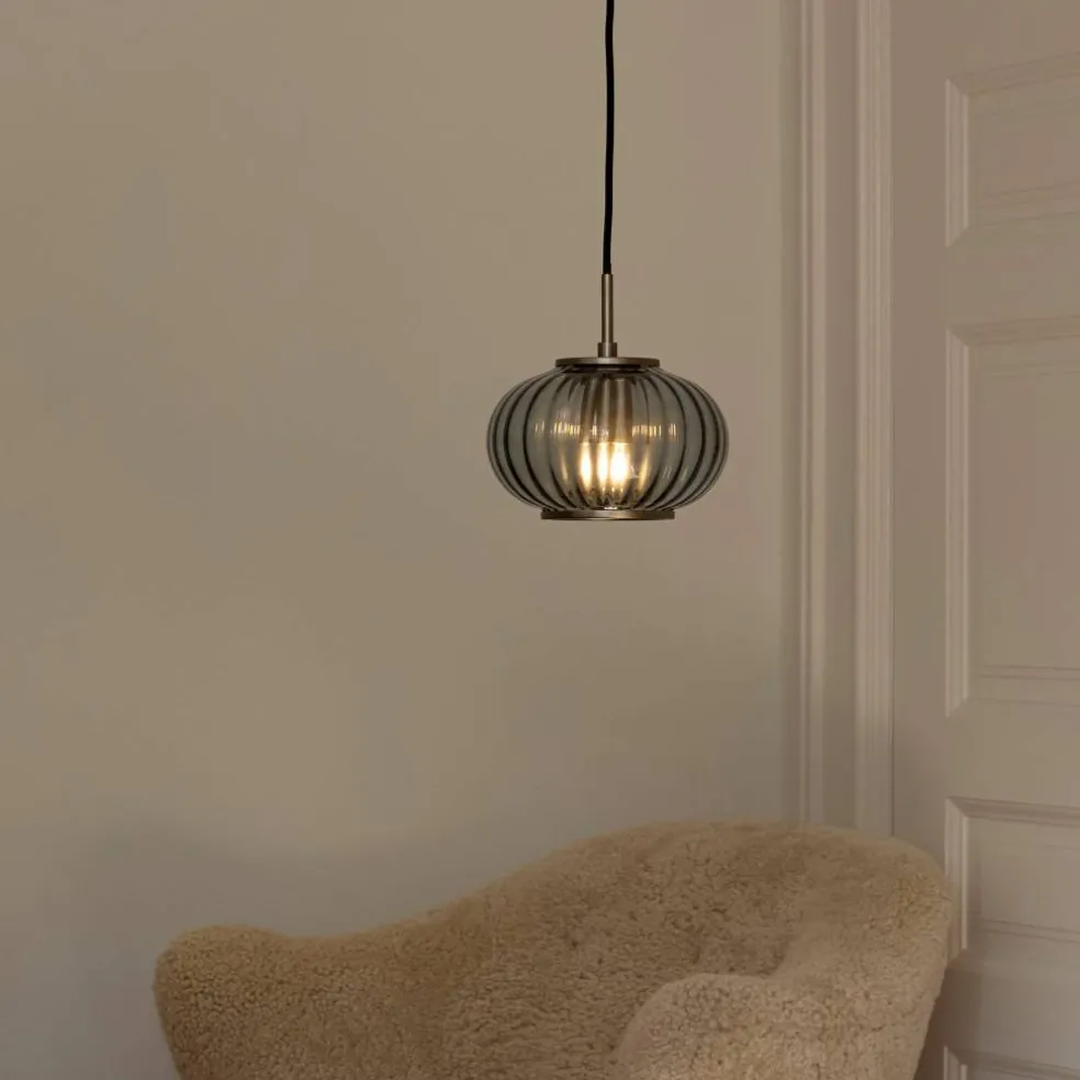 Urc taklampa 36 cm, smoke