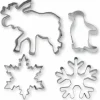 Utstickare Bakformar Vinter 4-delar