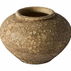 Vas 25 cm, beige