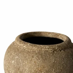 Vas 28 cm, beige