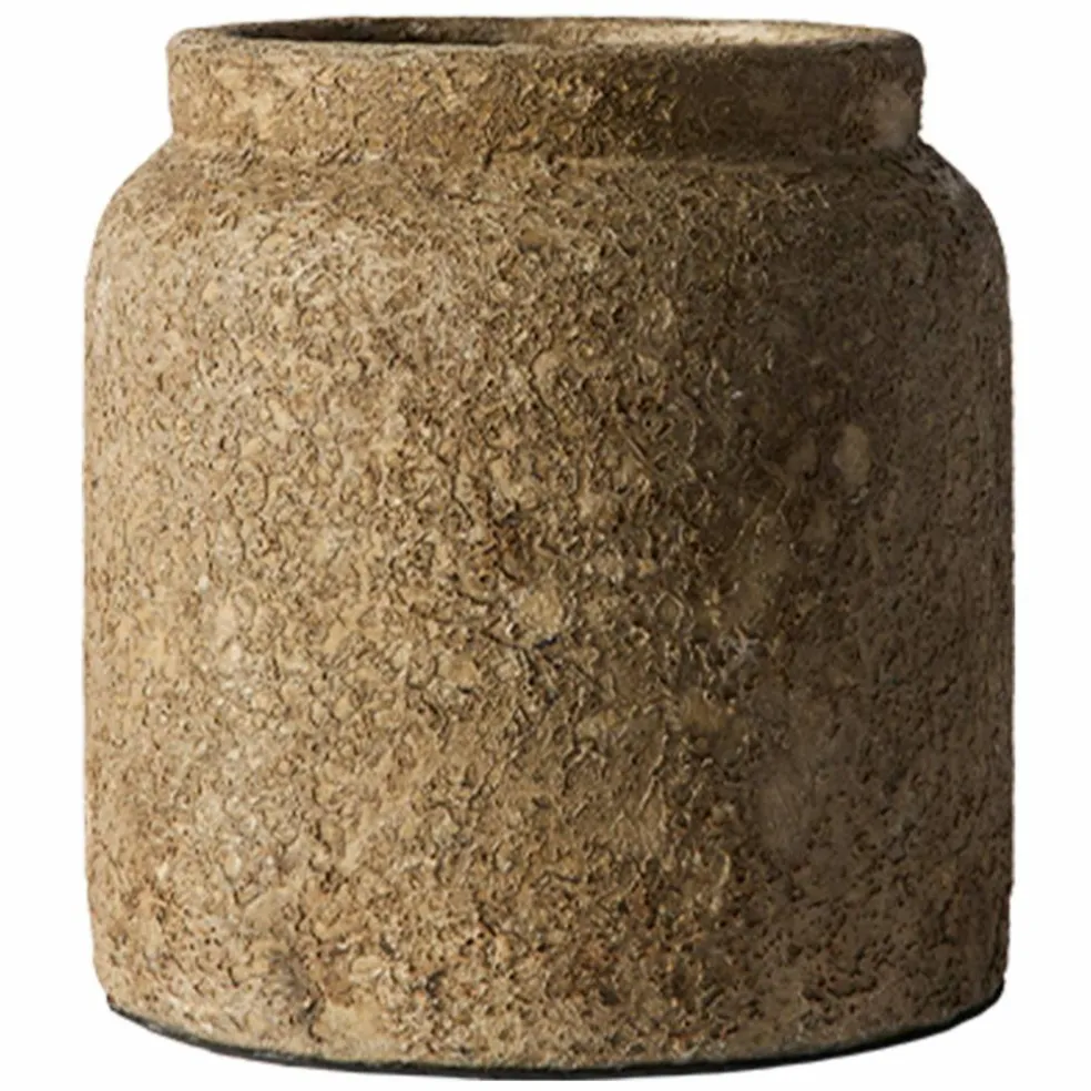 Vas 40 cm, beige