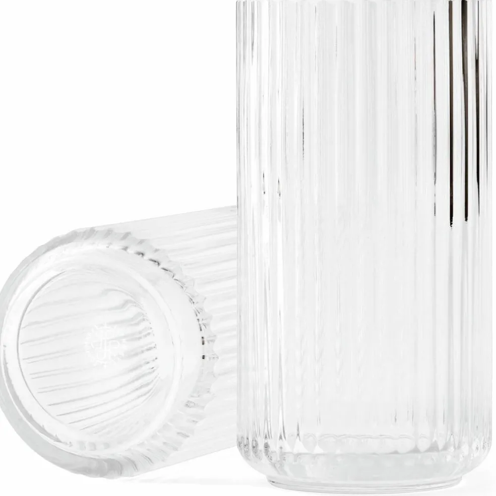 Vas 20 cm, glas - klar