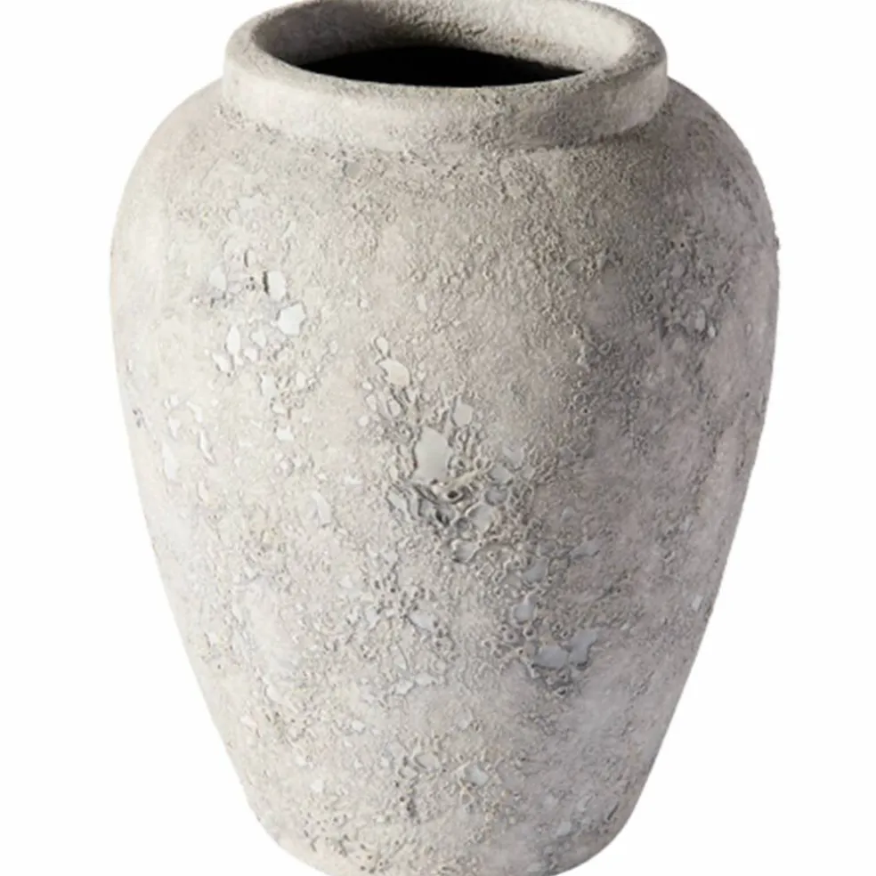 Vas 28 cm, grå