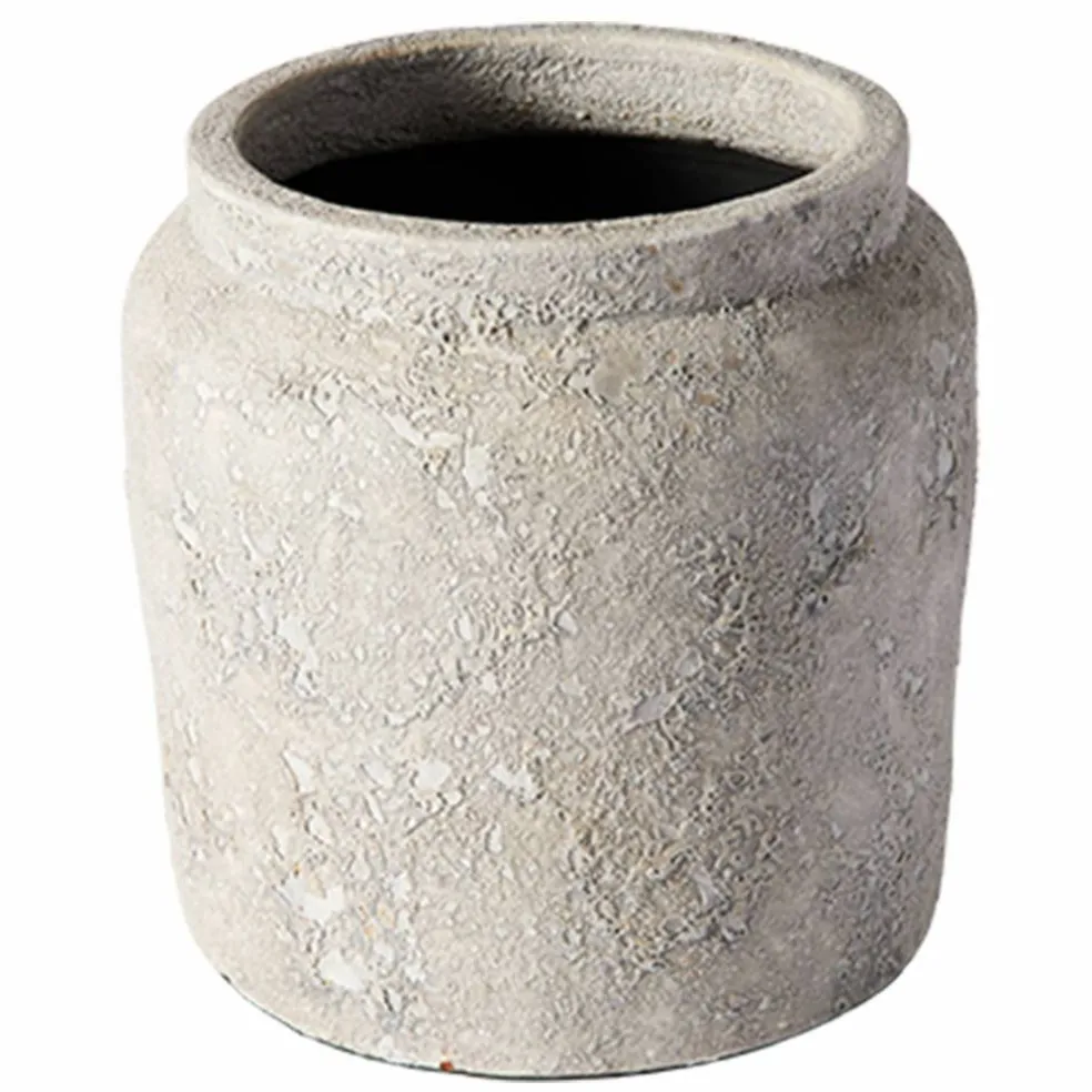 Vas 28 cm, grå
