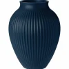 Vas 27 cm ripple, dark blue