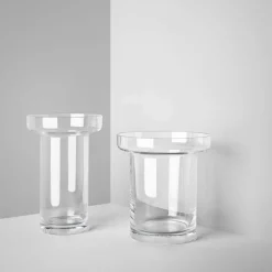 Vas 23 cm Transparent