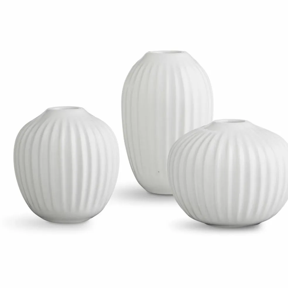 Vas Miniatyr 3-pack Vit