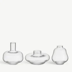 Vas 3-pack, klar