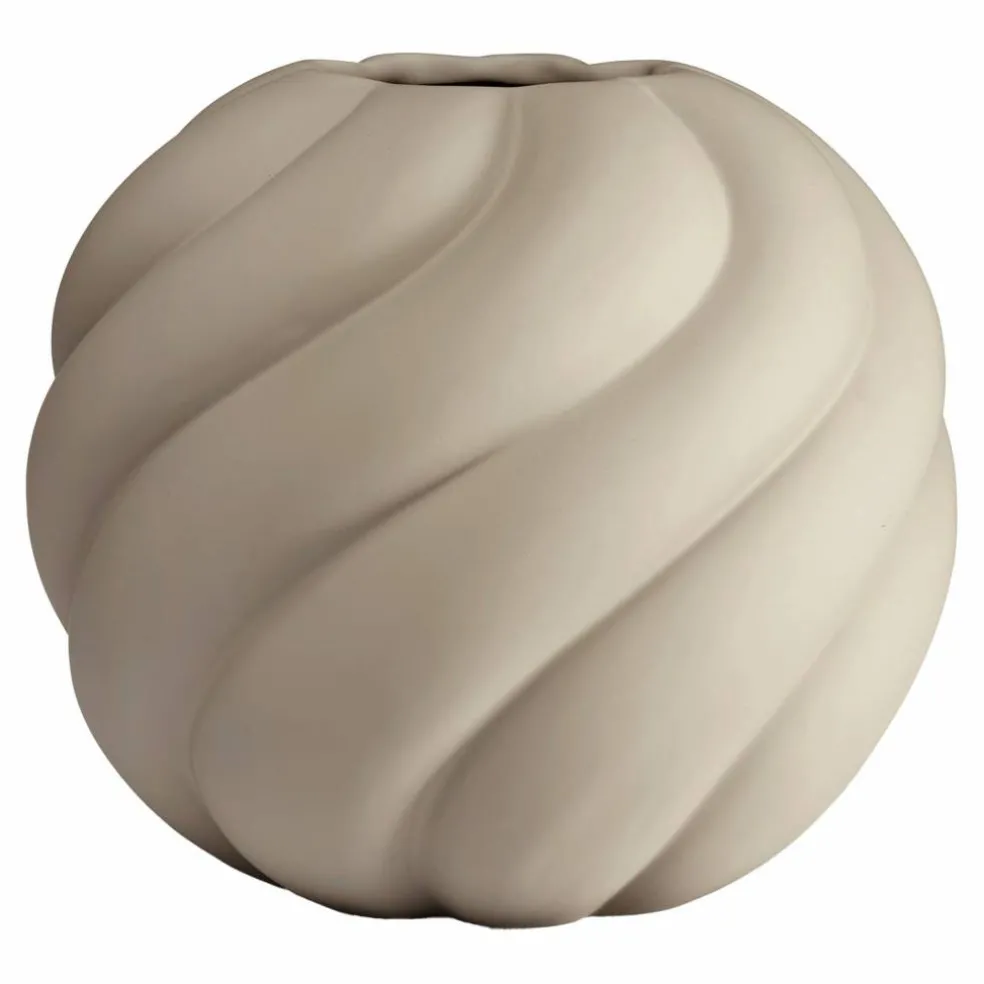 Vas Twist Ball 12 cm, sand