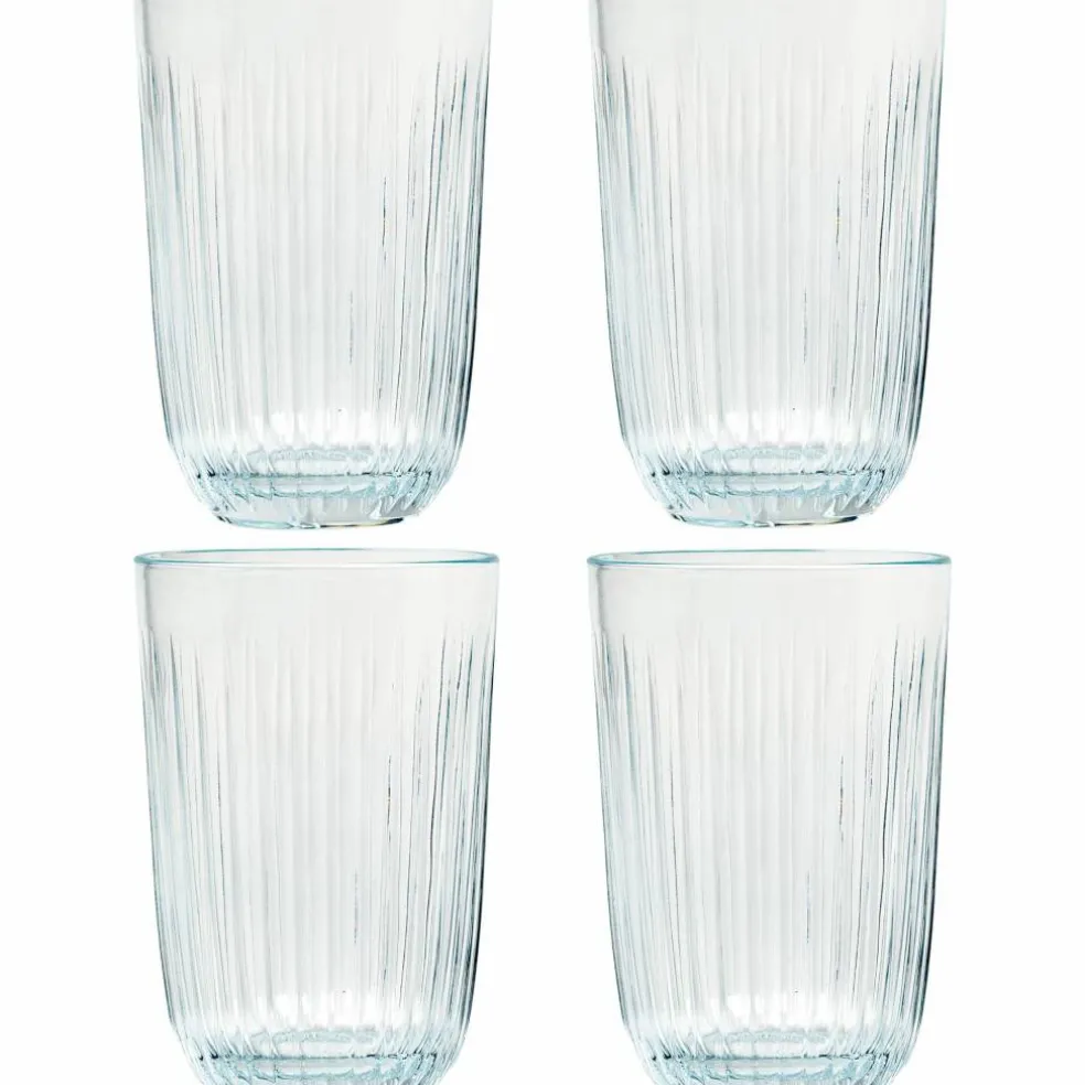 Vattenglas, 37 cl, Ø 8 cm, 4 st, grön