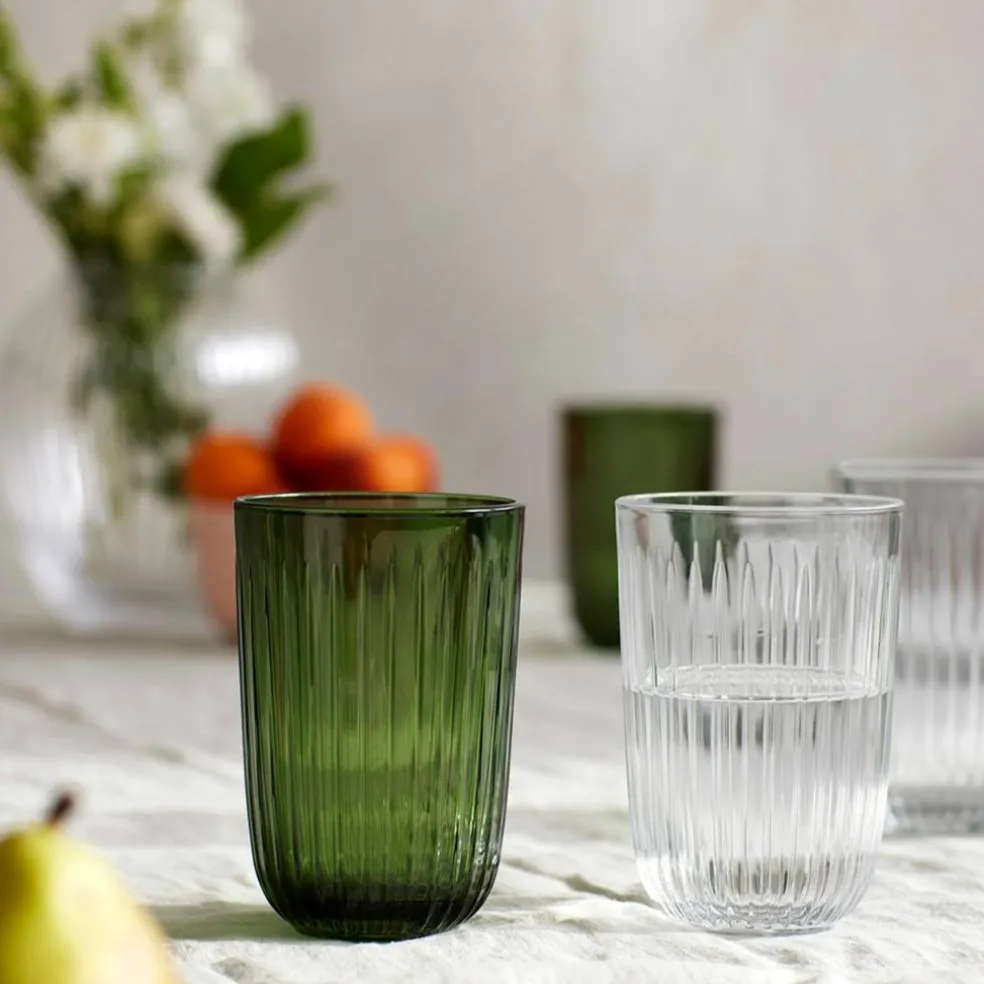 Vattenglas, 37 cl, Ø 8 cm, 4 st, klar