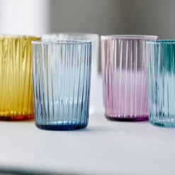 Vattenglas 28 cl 4-pack, blå