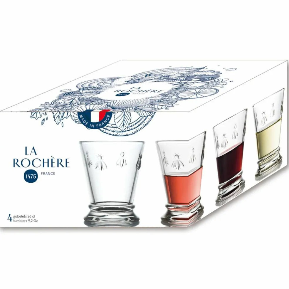 Vattenglas 26 cl 4-pack, klar
