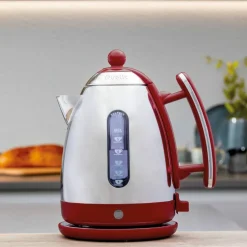 Vattenkokare Kanna 1,5 liter Rostfri Svart