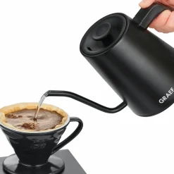Vattenkokare 0,9 liter, mattsvart