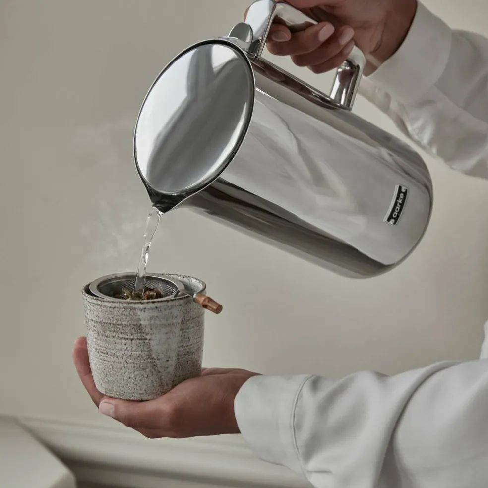 Vattenkokare 1,2 liter, polerat stål